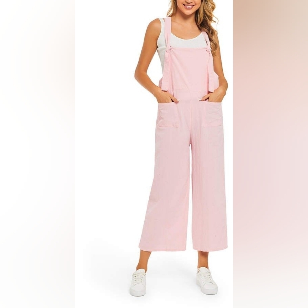 BUCKETLIST Light Pink Jumpsuit